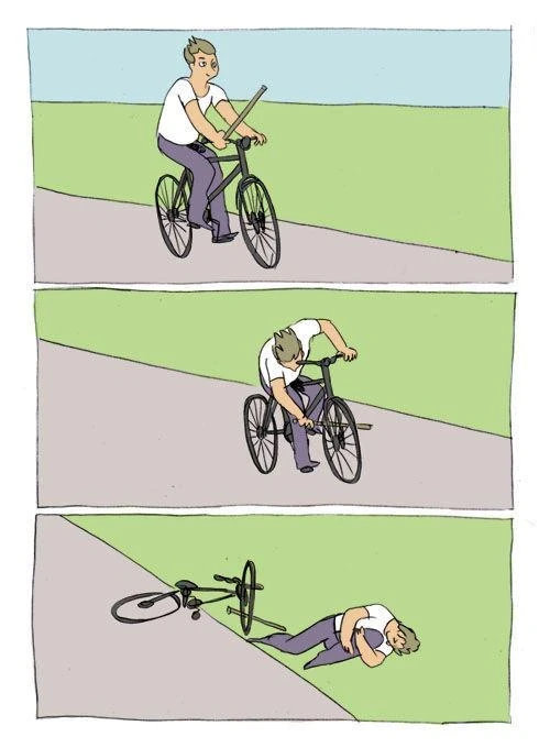 stick-in-bicycle meme